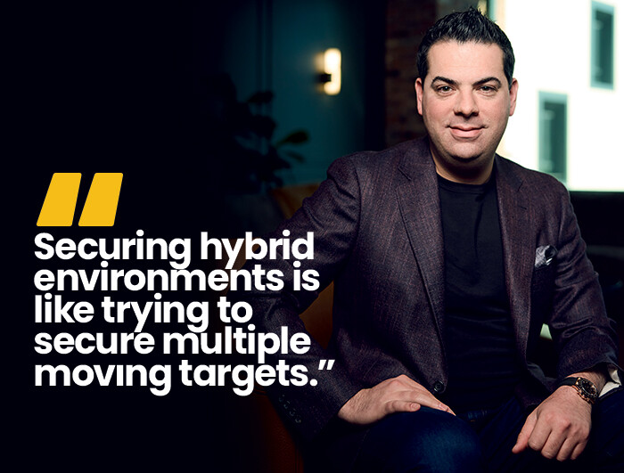 Pull quote from Daniel Bernard, chief business officer at leading security vendor CrowdStrike