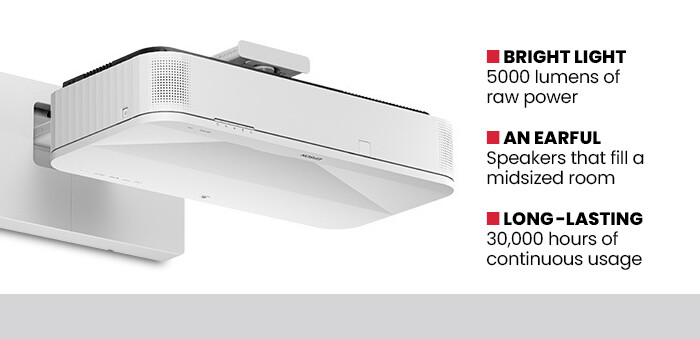 PowerLite 810E short-throw projector secondary image