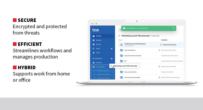 Box Intelligent Content Management