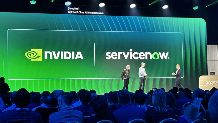 NVIDIA CEO Jensen Huang at ServiceNow Knowledge 2026