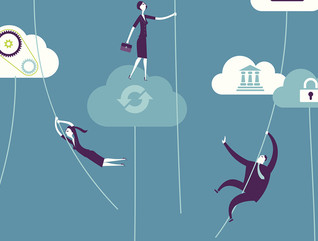 Cloud computing illustration 