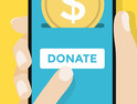 Mobile donations illustration 