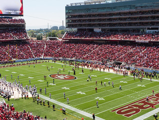 Lev's STadium for a 49ers game 