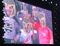 Fans at the NHL Awards have fun with Vegas Knights filters.