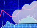 Composite image of cloud computing symbol