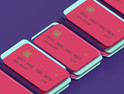 Illustrated credit cards