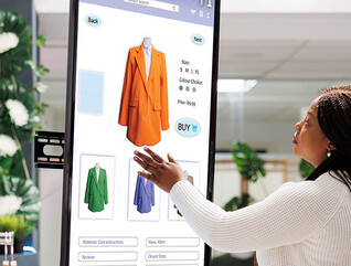 Interactive clothing board