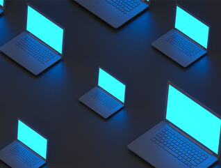 collection of laptops
