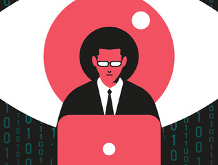 Illustration of Ransomware Security Threat