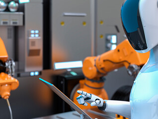 robot assembly line