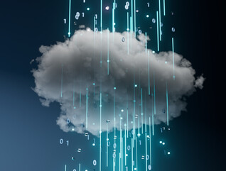 Cloud with digital light 