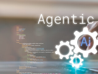 Person using agentic AI