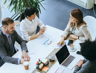 Small business meeting