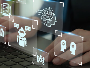 Person using AI tools