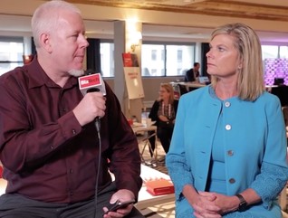 Matt McLaughlin of BizTech and Lisa Davis of Intel