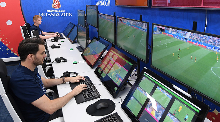 The video assistant referee system at the 2018 FIFA World Cup