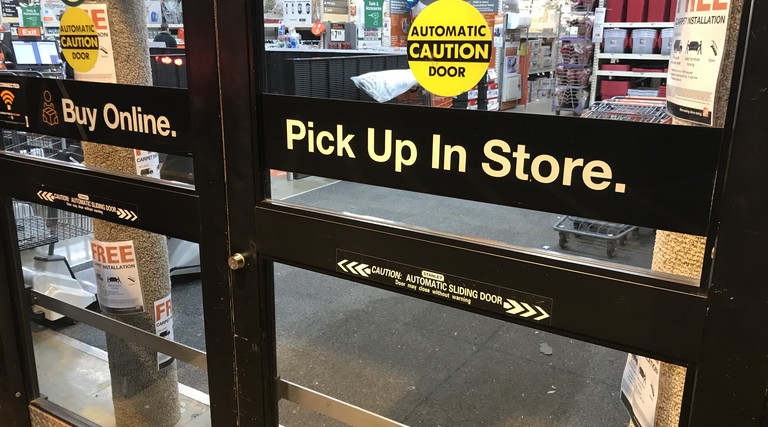 Shopping Online, Picking up in Store