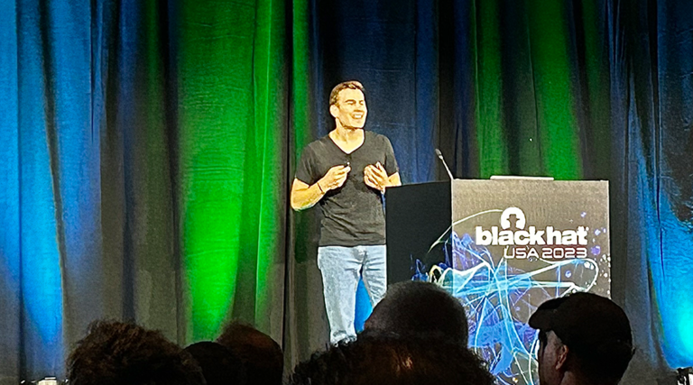 Fredrik Heiding, PhD at Harvard University at Black Hat 