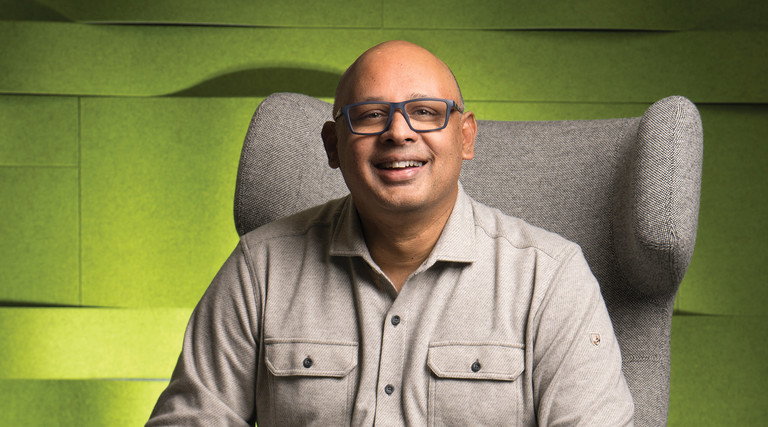 Photo of Anand Eswaran, CEO of Veeam