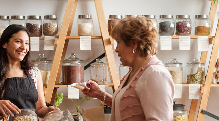 Sustainable shop