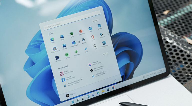 Windows 11 tablet