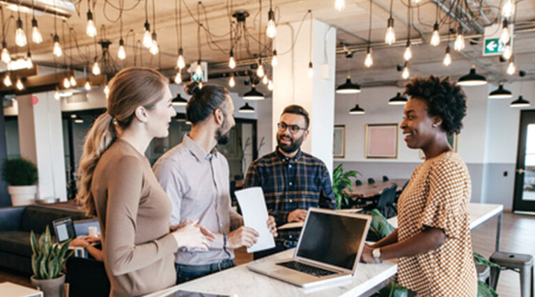 SMBpeople in coworking space