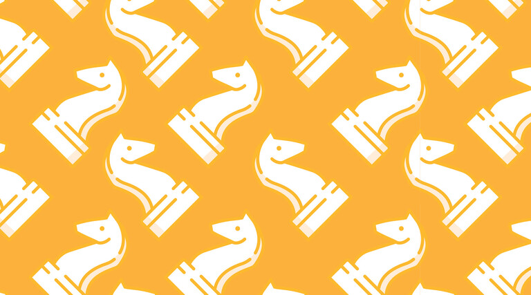 Abstract art with chess pieces to symbolize cybersecurity strategy