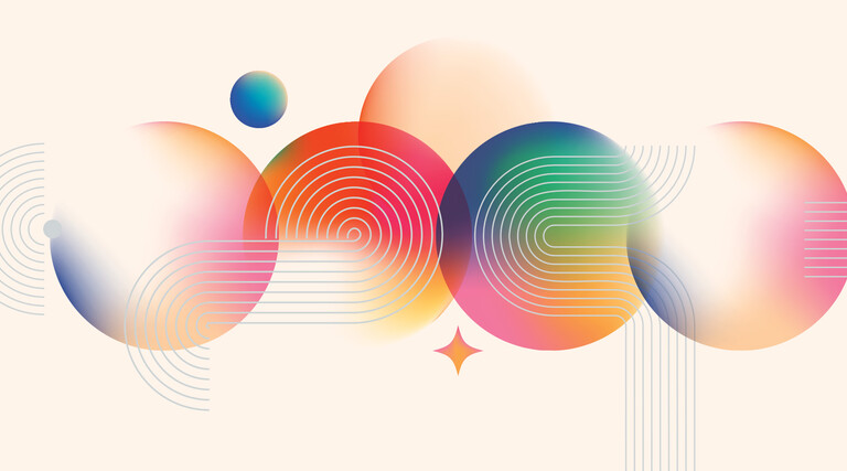 Abstract colorful graphic 