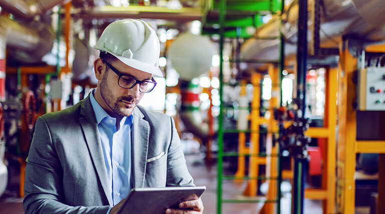IT leader in energy and utilities factory