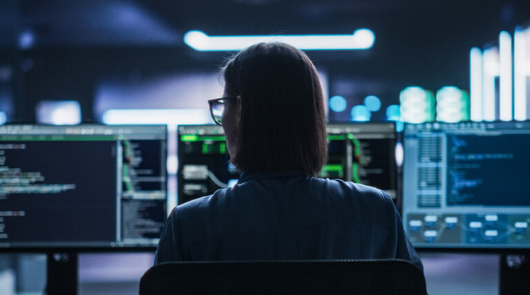 Person monitoring network activity