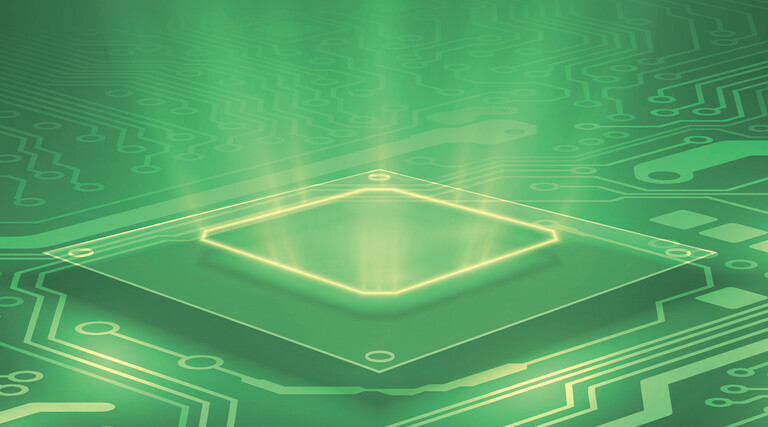 Abstract image of IT hardware 