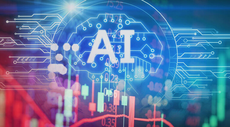 Financial AI concept