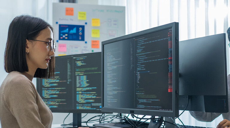 People using AI to code