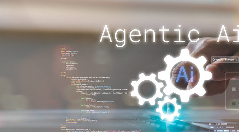 Person using agentic AI