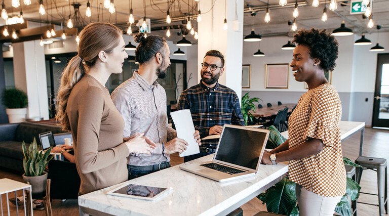 SMBpeople in coworking space