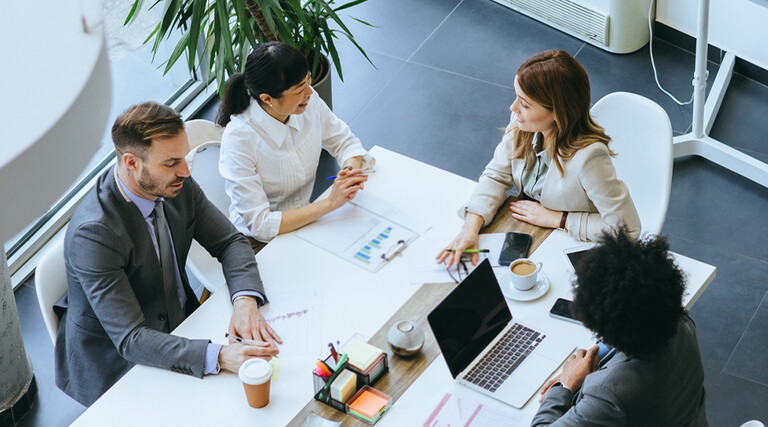 Small business meeting