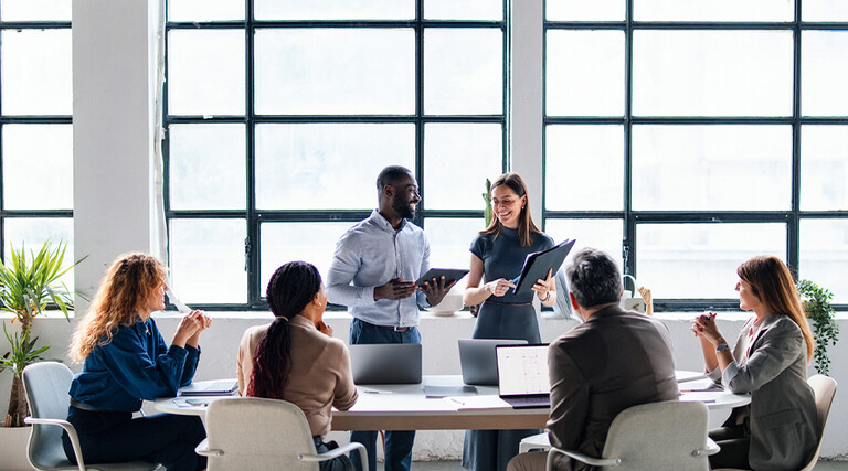 People collaborating