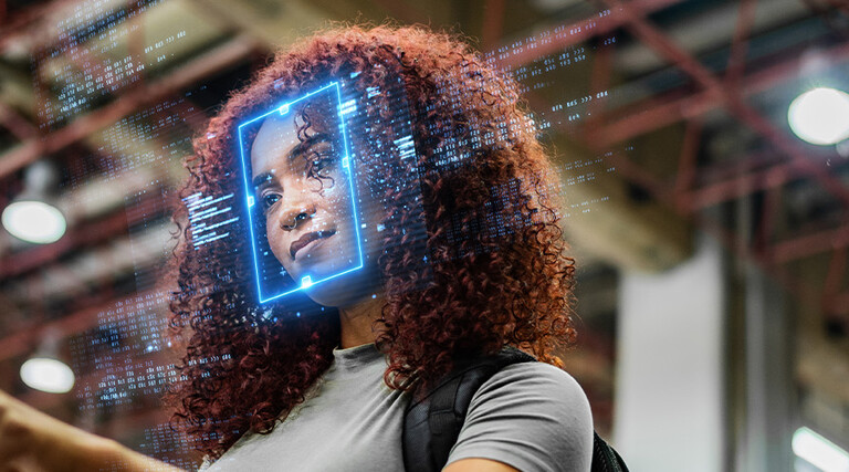 Person using smart technology