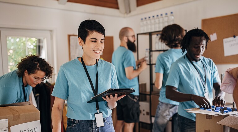Tech for nonprofit donations