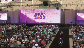 JNUC 2022 keynote stage in San Diego