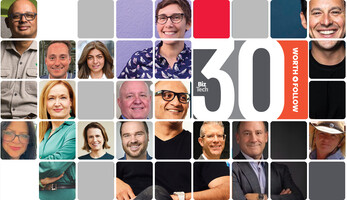 Headshot collage of IT influencers - 2024 
