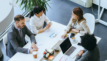 Small business meeting