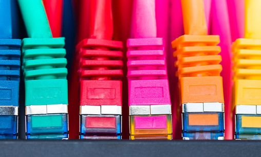 Rainbow network cables
