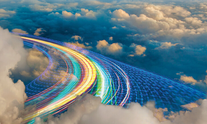 BTQ1 Voices - Rainbow in the Cloud Concept Art