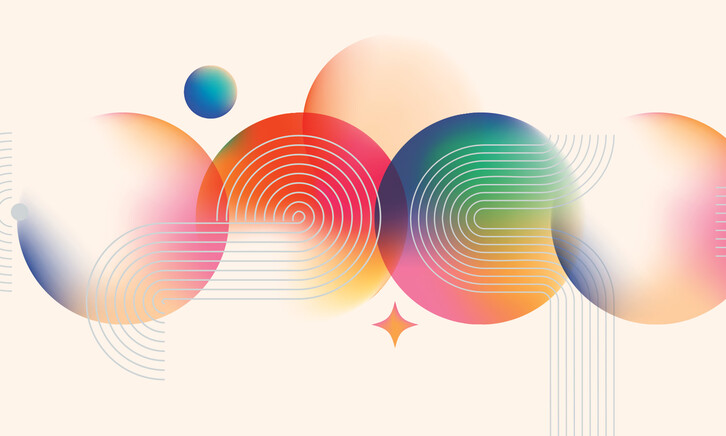 Abstract colorful graphic 