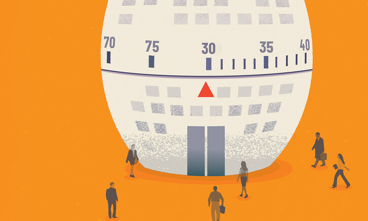 Illustrated image of an egg timer