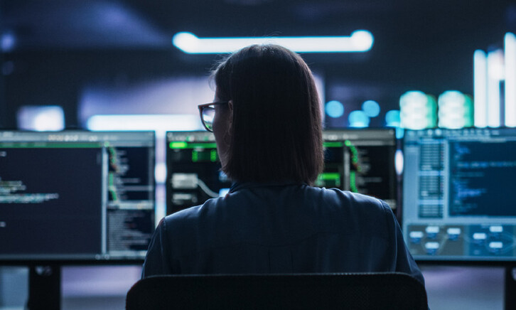 Person monitoring network activity