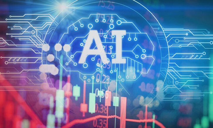 Financial AI concept