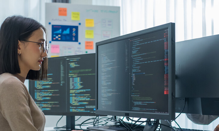 People using AI to code