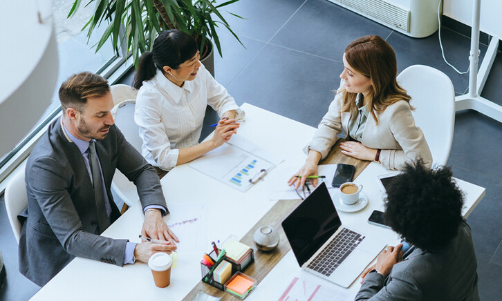 Small business meeting